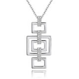 Designer Necklace Embellished with Crystals from Swarovski