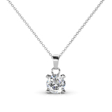 Classic Pendant necklace Embellished with Crystals from Swarovski