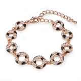 Cologne Bracelet Embellished with Crystals from Swarovski -RG