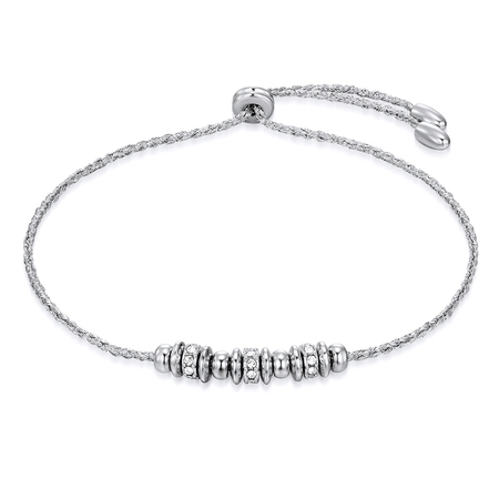 Slider Series Bracelet Embellished with Crystals from Swarovski