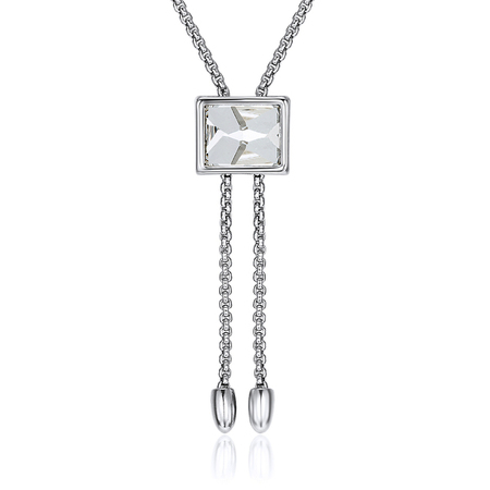 Slider Series Pendant Necklace Embellished with Crystals from Swarovski