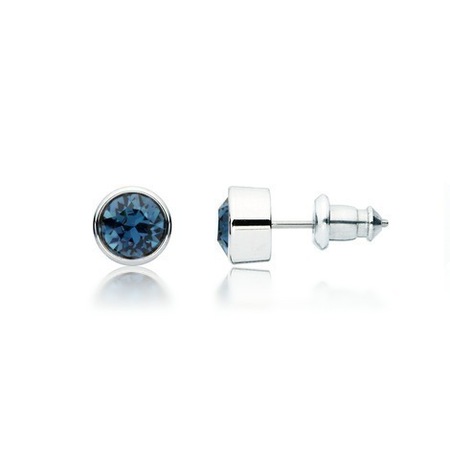 Stud Earrings Embellished with Crystals from Swarovski