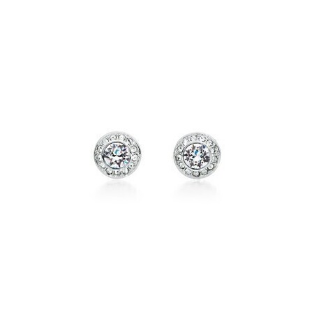 studs w pave surround Embellished with Crystals from Swarovski