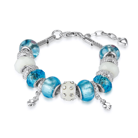 Charm bracelet set Embellished with Crystals from Swarovski