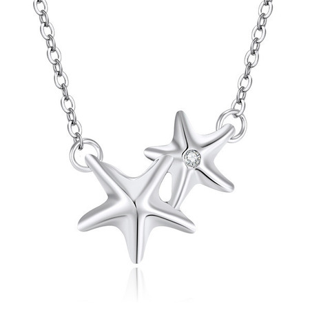 Starfish Pendant Set Embellished with Crystals from Swarovski