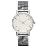 Elegant Watch - Silver - 37mm