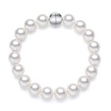 Pearl Bracelet-10mm Pearls Embellished with Crystals from Swarovski
