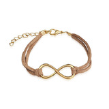 Europa Infinity bracelet bangle-Brown
