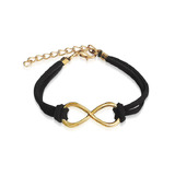 Europa Infinity bracelet bangle-Black