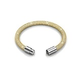 Mesh Single Wrap Bracelet Embellished with Crystals from Swarovski-Gld