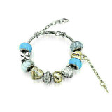 Prosper Charm Bracelet Set Embellished with Crystals from Swarovski