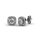 Luxor Stud Earrings Embellished with Crystals from Swarovski