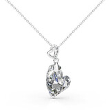 Heart Of Isla Pendant Necklace Embellished with Crystals from Swarovski