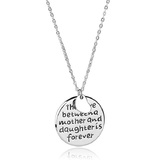 Mother and daughter love pendant Necklace