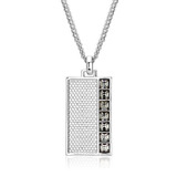 Notting Hill Long Pendant Necklace Embellished with Crystals from Swarovski