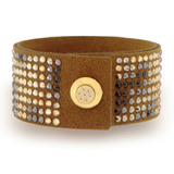 Encrusted Bracelet Embellished with Crystals from Swarovski