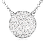 Valentinia Pendant Necklace Embellished with Crystals from Swarovski