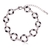 Cologne Bracelet Embellished with Crystals from Swarovski
