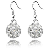 Crystal Ball Earrings w Swarovski¨ Crystals