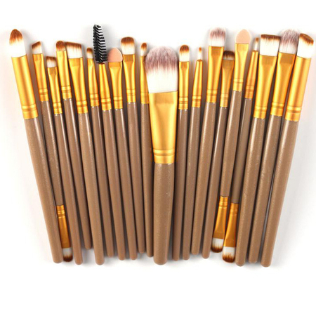  20pc Make up kit brush set