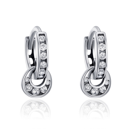 925 Sterling Silver Elegant Earrings 