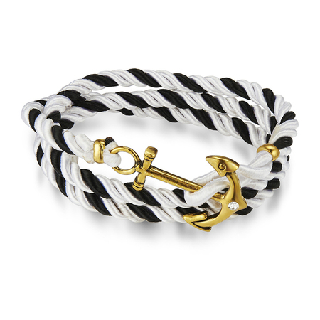 Nautical Wrap Bracelet Embellished with Crystals from Swarovski