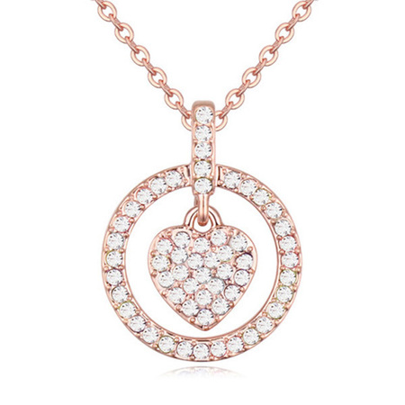 Julieta Pendant Necklace Embellished with Crystals from Swarovski